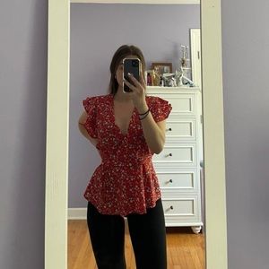 Floral blouse
